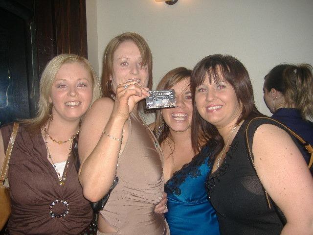 Revellers enjoying a night out in Sugar nightclub in late October, 2005.