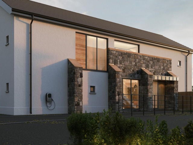 The Boathouse, a four-bed detached home at Merchant's View, which is retailing for £750,000.