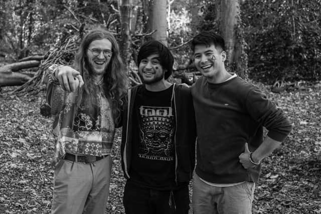 From left to right: Eoghan Donegan, Steamy McCay and Míchéal McCay.
