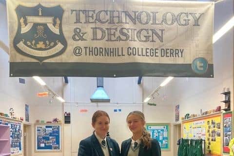 Beth and Clara from Thornhill College.