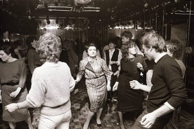 Getting into the groove back at The Carraig disco back in 1985.