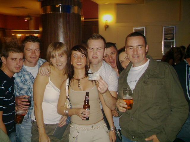 Pictured are people at pubs and nightclubs in Derry back in August 2005.