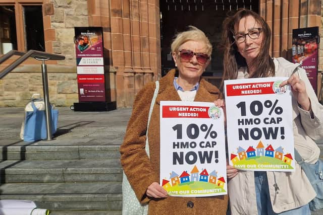 Left: Lilian Deery. Right: Pauline Ferris.