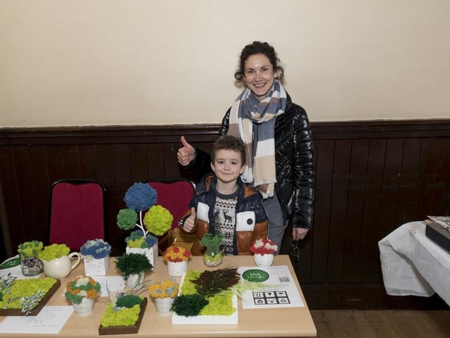 There was a great selection of Ukrainian craft with an Inishowen twist at the event.