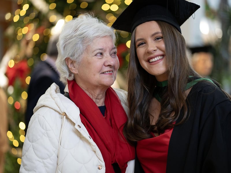 Ulster University Winter Graduations. (Photo: Nigel McDowell / Ulster University)