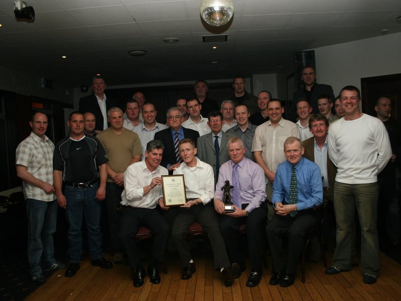 Parties and celebrations in Derry in April 2005.