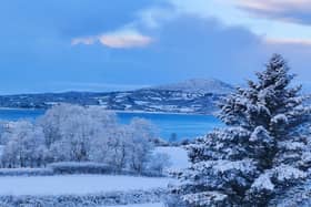 Buncrana and Lough Swilly looking beautiful in the snow. Picture: Roisin Glenn
