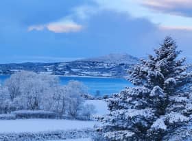Buncrana and Lough Swilly looking beautiful in the snow. Picture: Roisin Glenn