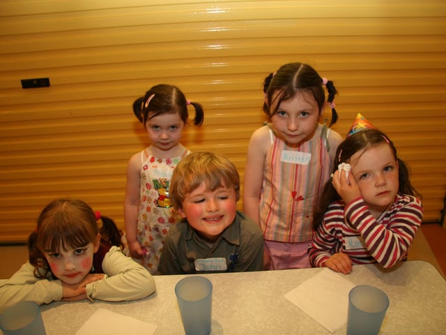 John Doherty's fifth birthday.