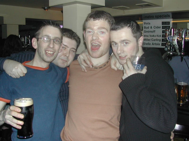 A night out in Derry 20 years ago in January 2004