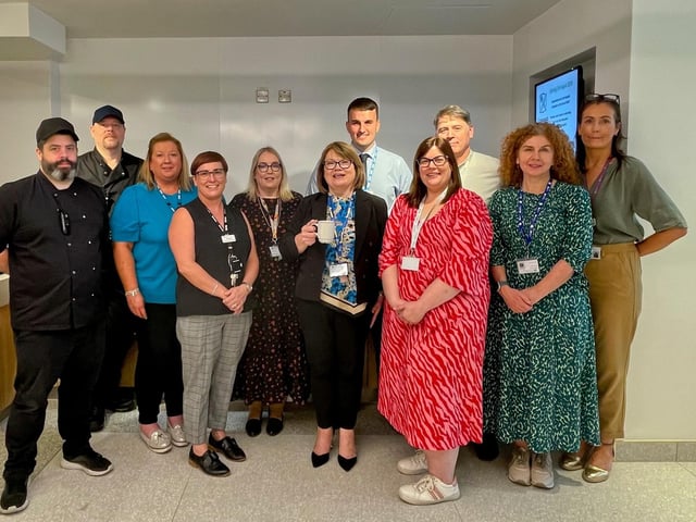 Western Trust staff at the official opening of the new Crossroads restaurant.