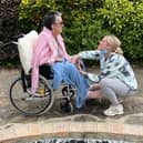 Geraldine and mother Donna.
