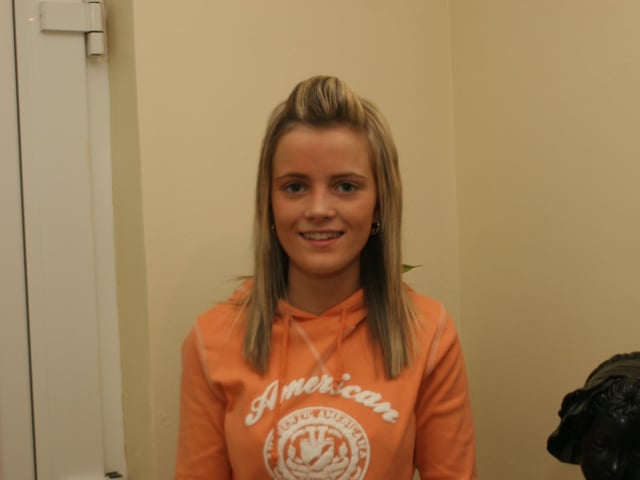 Parties and celebrations in March 2005: Danielle Downey