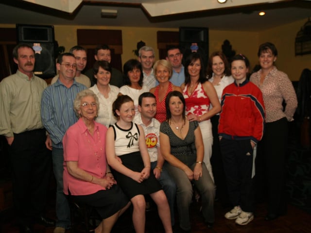 Parties and celebrations in Derry in May 2004.