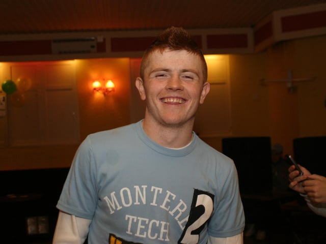 Pictures of Derry people partying in November 2003