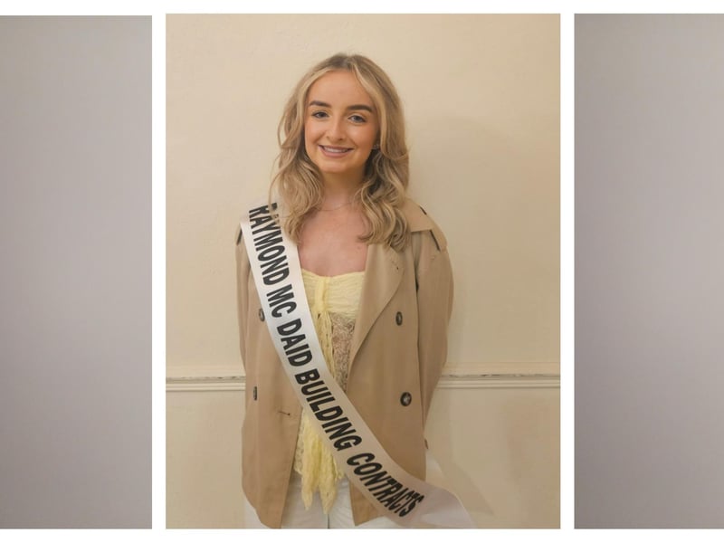 Clonmany Festival Queen finalists Brooke McBride - Raymond McDaid Building Contractors