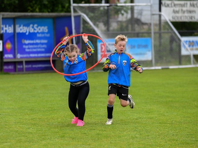 There were lots of activities and fun at the Steelstown Brian Ogs Cul Camp. Photo: George Sweeney