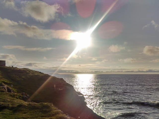 Tullan Strand to the Pier, Bundoran at Tullan Strand. This is the old traditional swim and is 2.4 km. This is a fundraiser swim and not a timed race event, August 18 starts at 2pm.