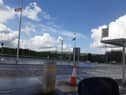 Flags have been erected at Drumahoe Park and Ride