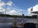 Flags have been erected at Drumahoe Park and Ride
