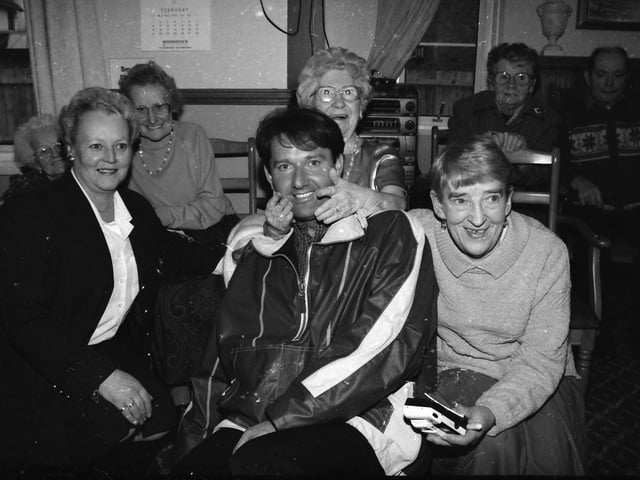 Daniel O'Donnell meets fans at Edenballymore.