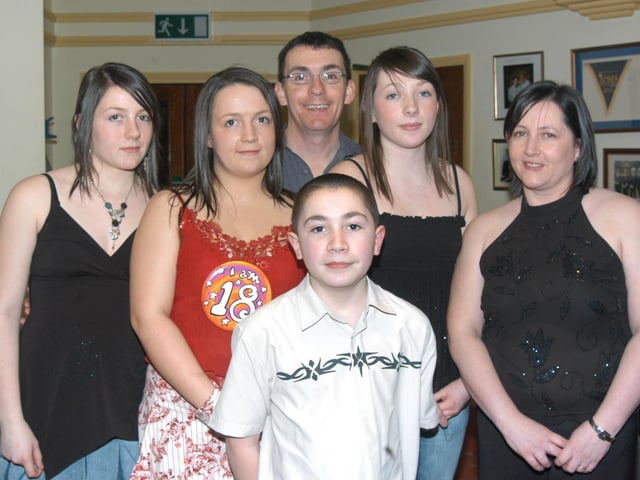 The big 18th birthday party for Nicola McCann.