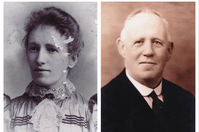 Sara and Jacob Hutchinson.