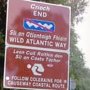 The end of the Wild Atlantic Way at Muff.