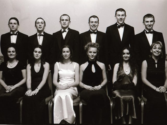 Pictured are students and guests at the 1996 St Cecilia's and St Joseph's School Formal in Derry.