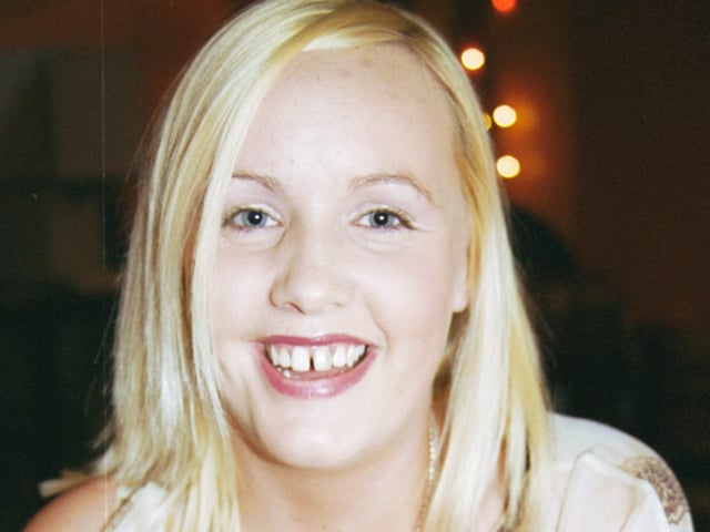 Nicola White who celebrated her 18th birthday at a party in Beckett's Bar.