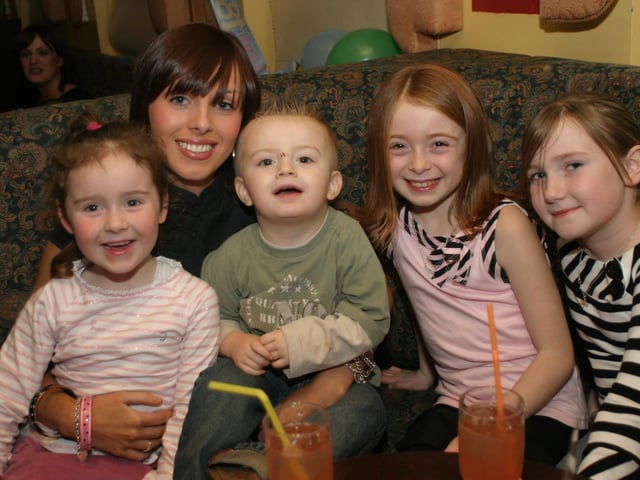 Celebrations for Stephanie Rodgers' birthday.