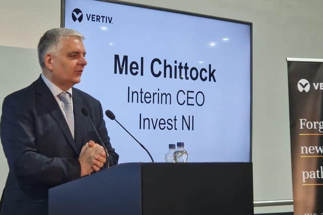 Mel Chittock, Invest NI Interim Chief Executive.
