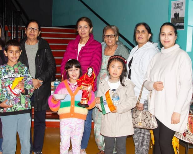 Participants enjoying the Bollywood film screening during Good Relations Week.