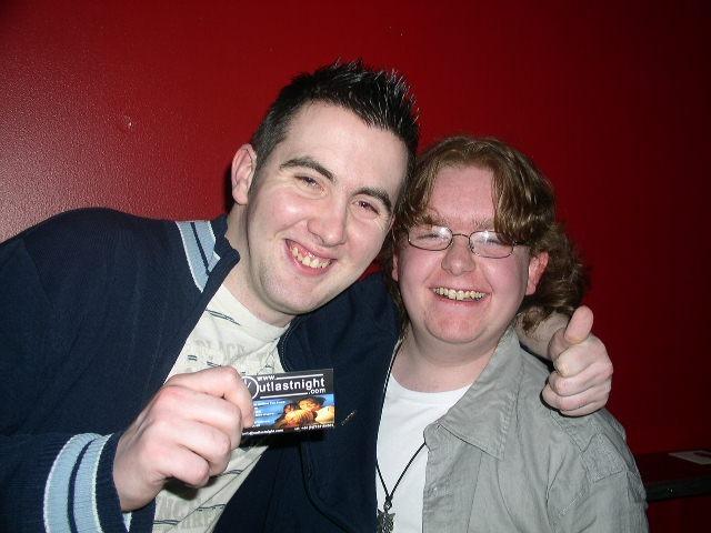 Out Last Night in Derry in Spring 2006.