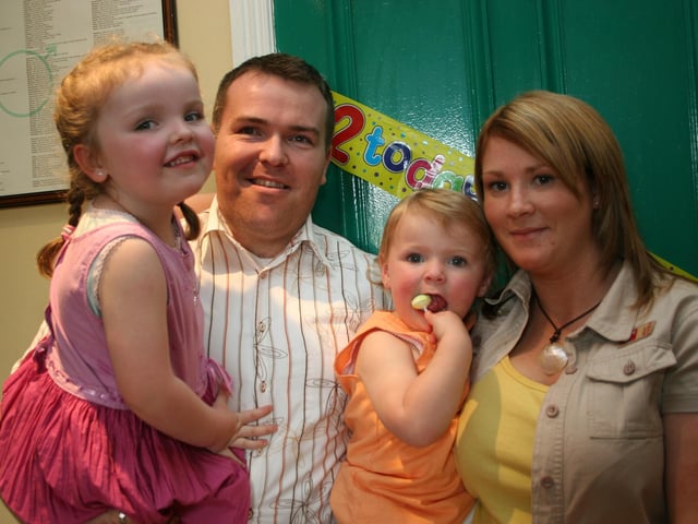 Parties and celebrations in April 2005: Zoe Harrigan.