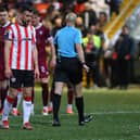 Michael Duffy focusses on the ball as he prepares to take the second half penalty which earned Derry City a draw against Galway. Kevin Moore/MCIphoto
