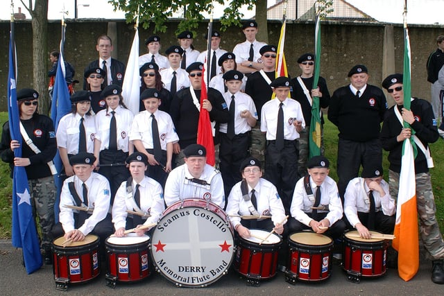 Seamus Costello Memorial Flute Band, Derry 2007. Hugh Gallagher