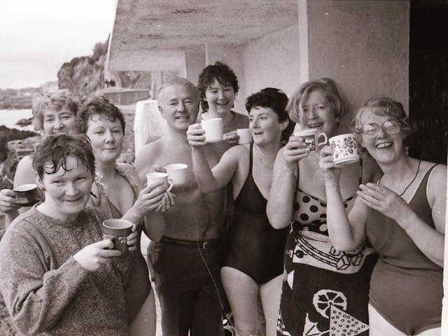 Moville Christmas Day Swim.