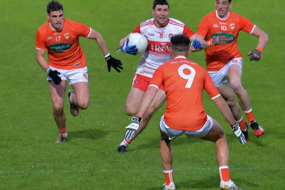 Ciaran McFaul is back in Championship contention for Derry.  Photo: George Sweeney DER2045GS – 007