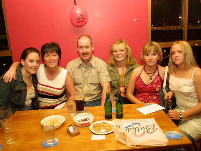 Party pics from August 2003
