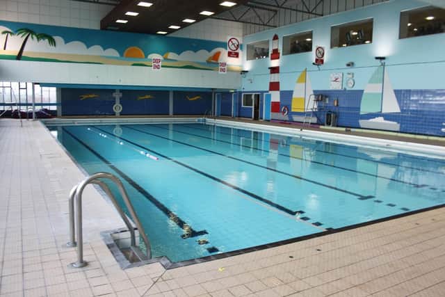 The swimming baths at Templemore Sports Complex.