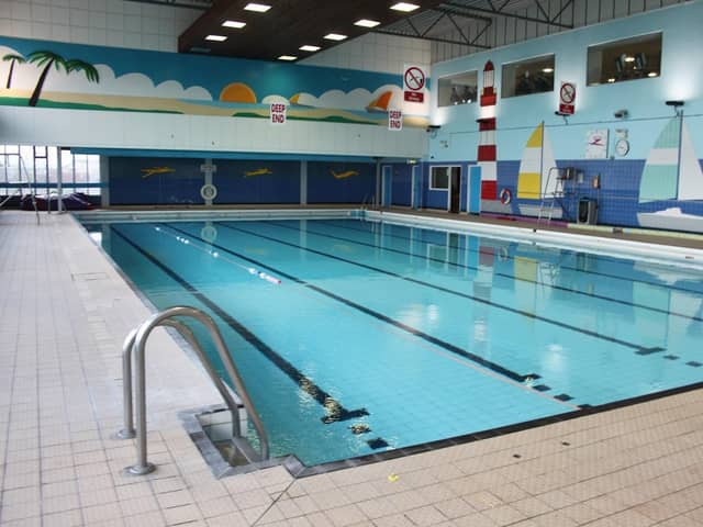The swimming baths at Templemore Sports Complex.