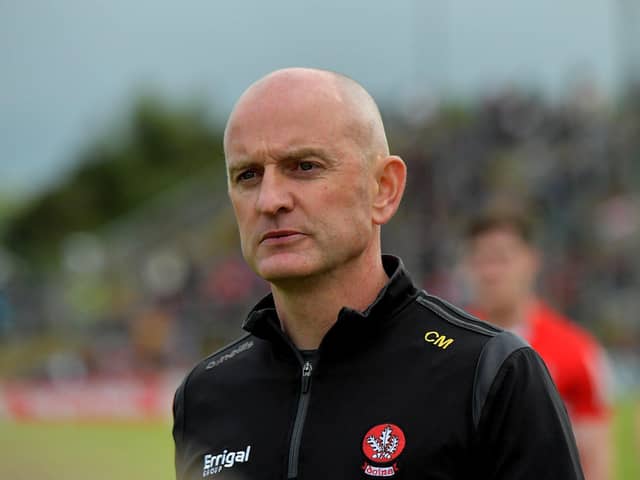 Ciaran Meenagh will not be Derry manager in 2024.  Photo: George Sweeney.  DER2321GS – 173