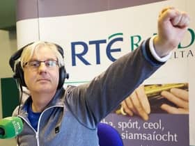 The late Donegal broadcaster Rónán Mac Aodha Bhuí who has sadly passed away.
