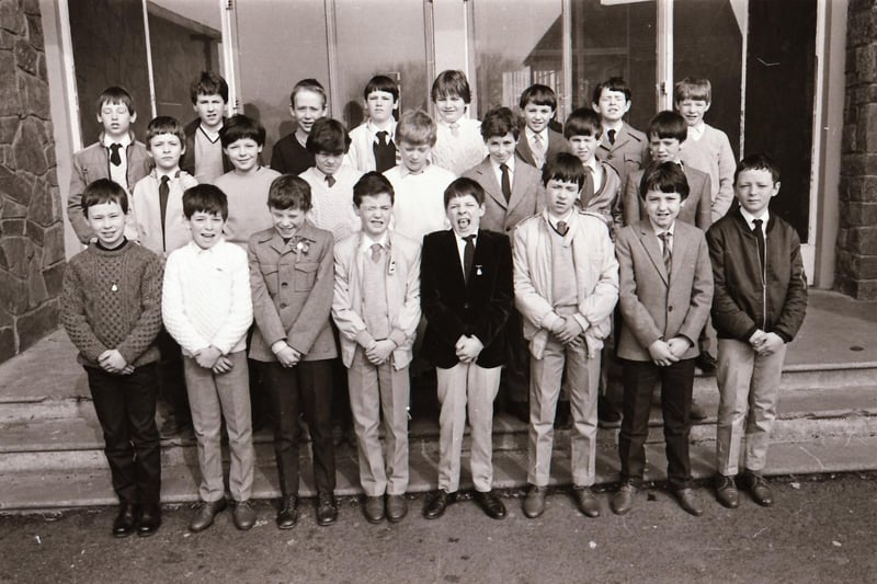 Derry Confirmations back in March 1984.