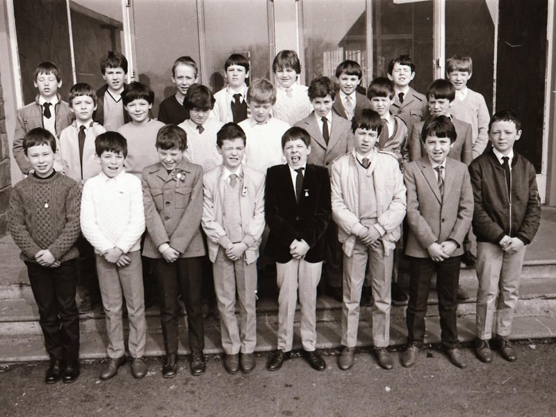 Derry Confirmations back in March 1984.
