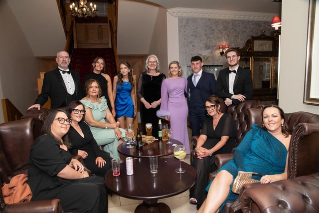 Inish Eye Care Opticians at the Carndonagh Traders Association Business and Community Awards in Ballyliffen Lodge Hotel on Saturday night last.   Photo Clive Wasson