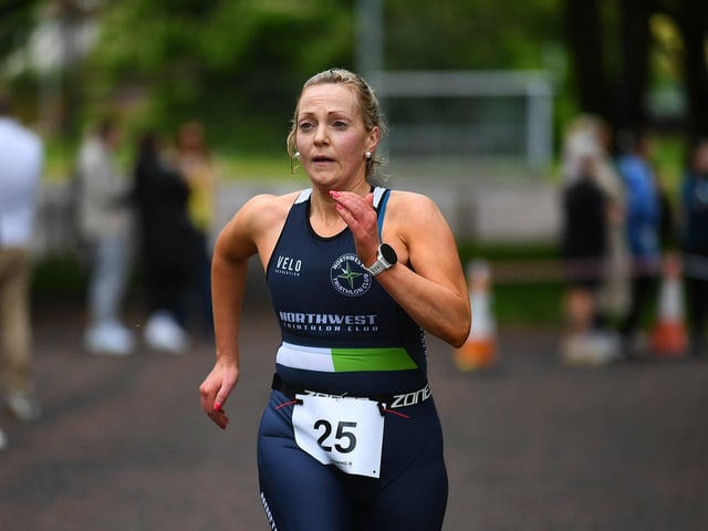 Fiona Doherty, Northwest Triathlon Club. Photo: George Sweeney