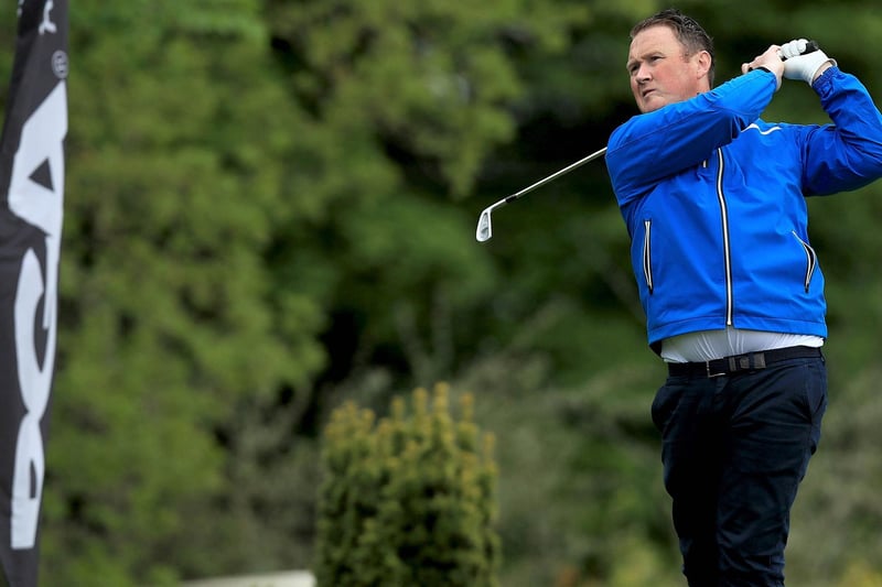Michael McGeady during the 2017 PGA Assistants' Championship - Ireland Qualifier at County Meath Golf Club.