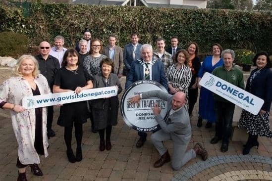 Attendees at the recent Donegal County Council Tourism Conference in Harvey’s Point.